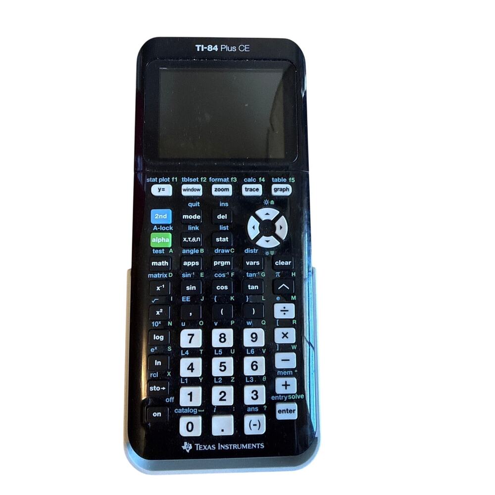 TEXAS INSTRUMENTS TI-84 PLUS CE GRAPHING calculator